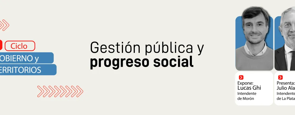Alak y Ghi abren un ciclo del ICP sobre la gestión pública y el progreso social