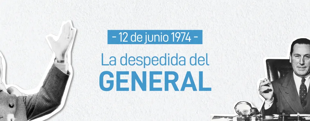 LA DESPEDIDA DEL GENERAL