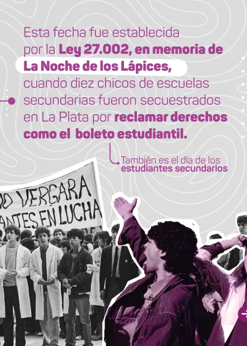 DÍA NACIONAL DE LA JUVENTUD