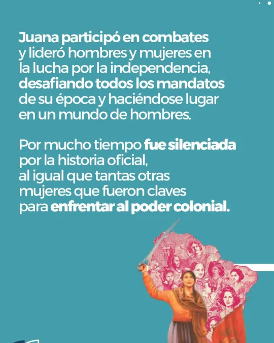 JUANA AZURDUY: SUS IDEAS VENCEN AL TIEMPO